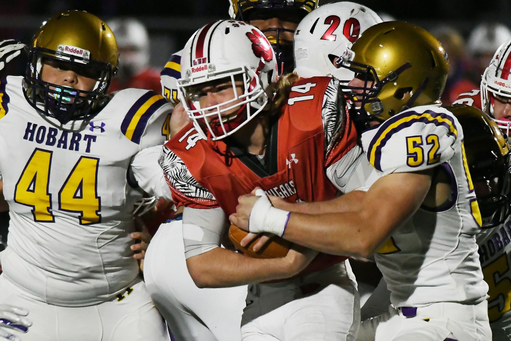 Hobart at Kankakee Valley football